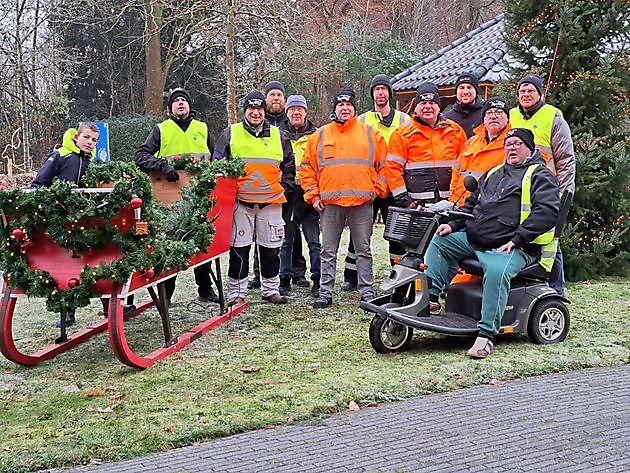klusgroep veranderd dorp in kerstsfeer - Dorpsbelangen Beerta
